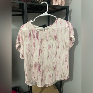 Size small - maurice’s zipper back blouse